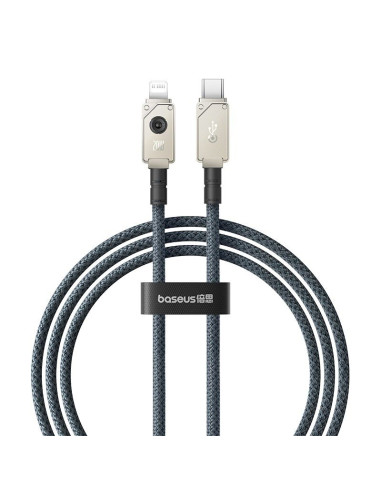 Kabel baseus unbreakable usb c-ip 20w 1m (biały)