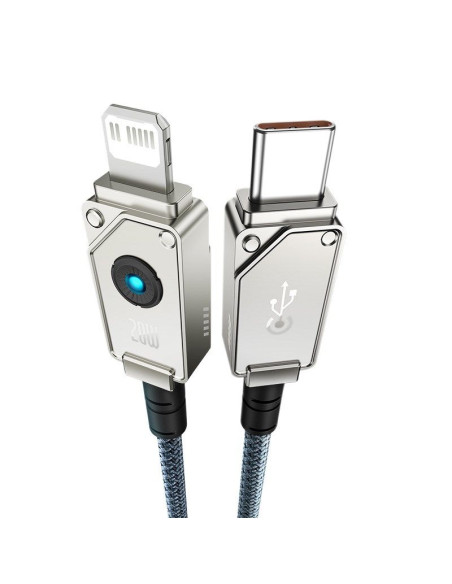 Kabel baseus unbreakable usb c-ip 20w 1m (biały)