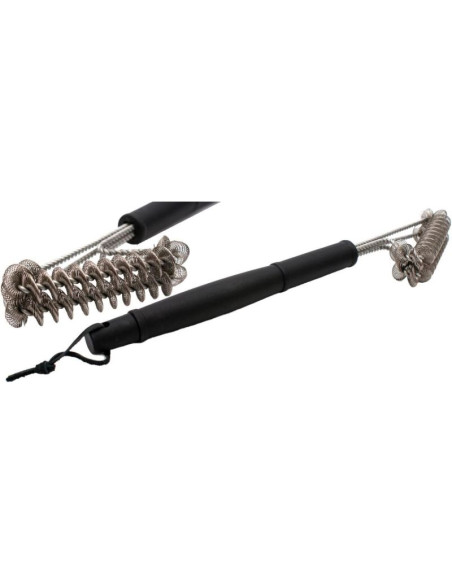 Szczotka do czyszczenia rusztu 38cm dual