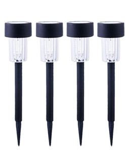 Lampa solarna plastikowa 4,5x31cm led- kpl.4szt