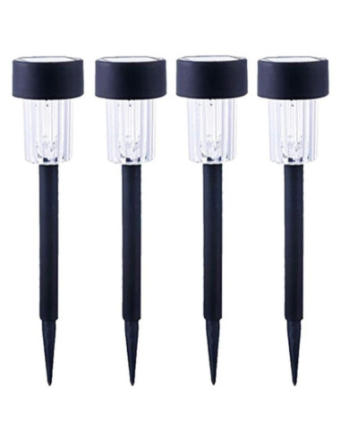 Lampa solarna plastikowa 4,5x31cm led- kpl.4szt