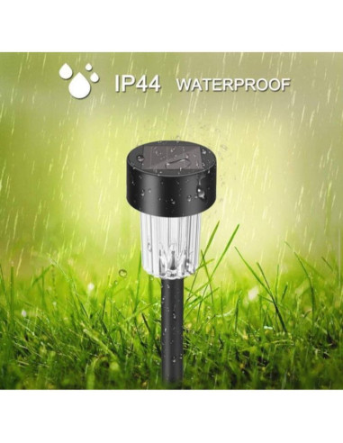 Lampa solarna plastikowa 4,5x31cm led- kpl.4szt