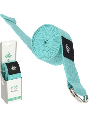 Pasek do ćwiczeń jogi xqmax zielony