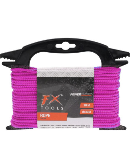 Linka turystyczna 4mmx20m różowa