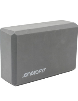 Blok kostka do ćwiczeń joga pilates fitness szary enero fit
