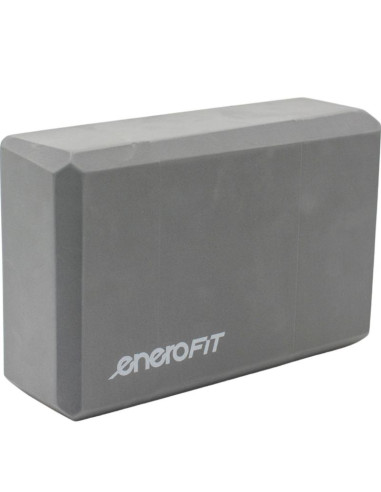 Blok kostka do ćwiczeń joga pilates fitness szary enero fit