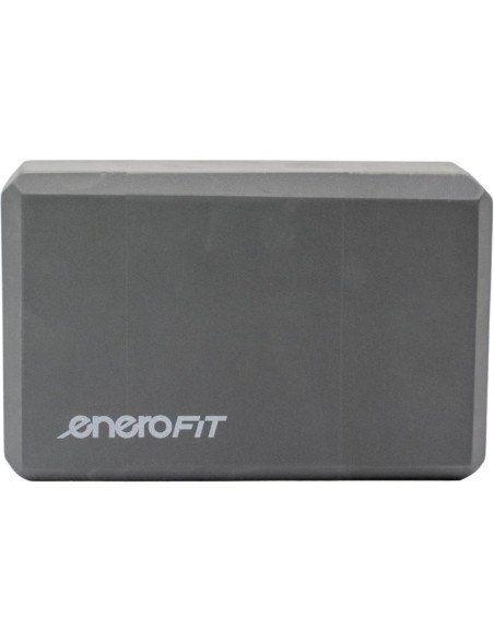 Blok kostka do ćwiczeń joga pilates fitness szary enero fit