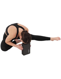 Blok kostka do ćwiczeń joga pilates fitness czarna enero fit