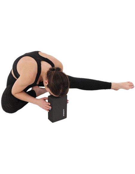 Blok kostka do ćwiczeń joga pilates fitness czarna enero fit