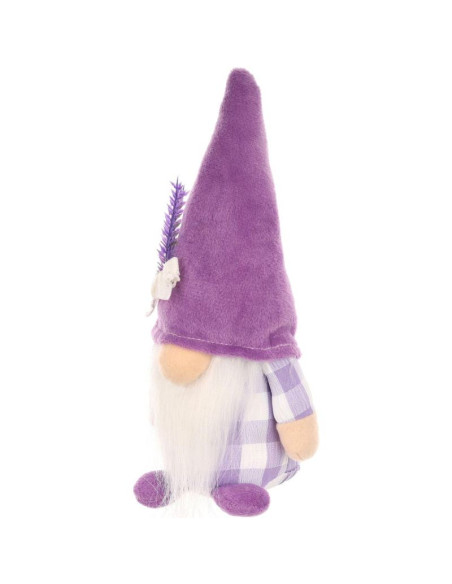 Skrzat gnom lawenda boy 20cm dekoracja wiosenna