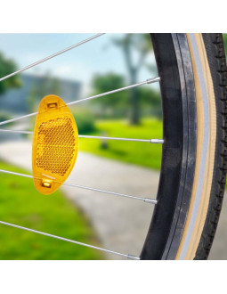 Odblaski na koła szprychy 4szt dunlop 2