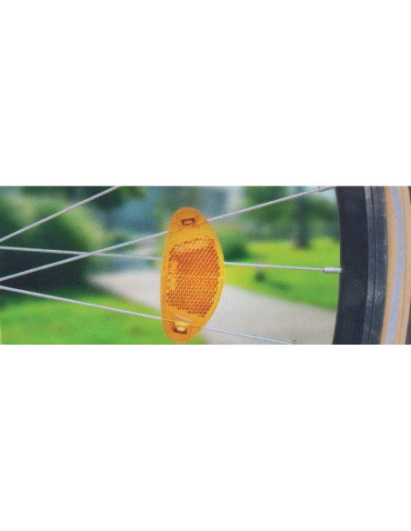 Odblaski na koła szprychy 4szt dunlop