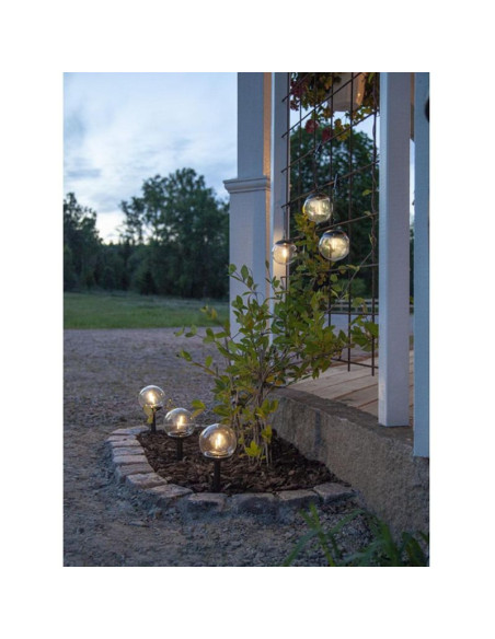 Lampa solarna kula ozdobna 10x34.5cm