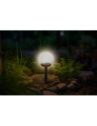 Lampa solarna kula ozdobna 10x34.5cm