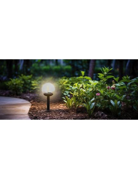 Lampa solarna kula ozdobna 10x34.5cm