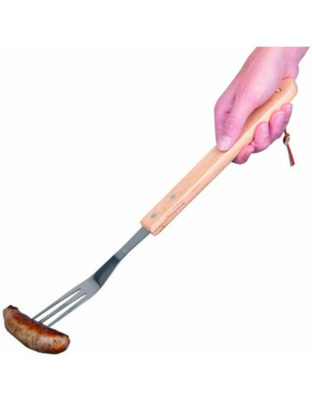 Widelec do grilla 46cm z drewnianą rączką