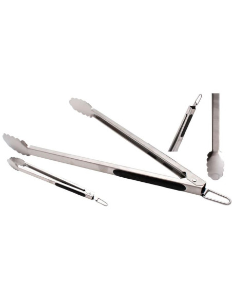 Szczypce do grilla ze stali nierdzewnej dł.38cm