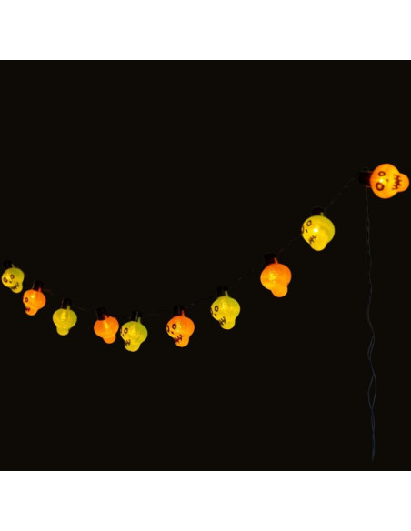 Girlanda halloween czaszki 10led