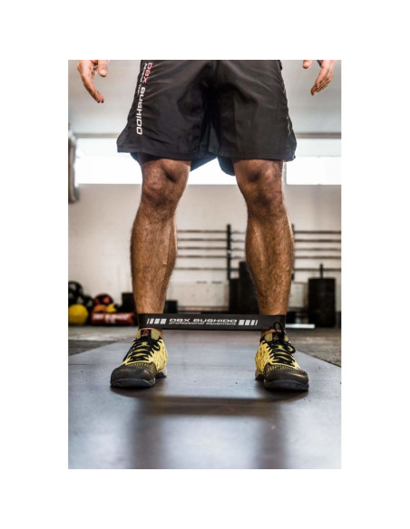 Power band mini  - guma treningowa do ćwiczeń mobility żółta  5-7 kg