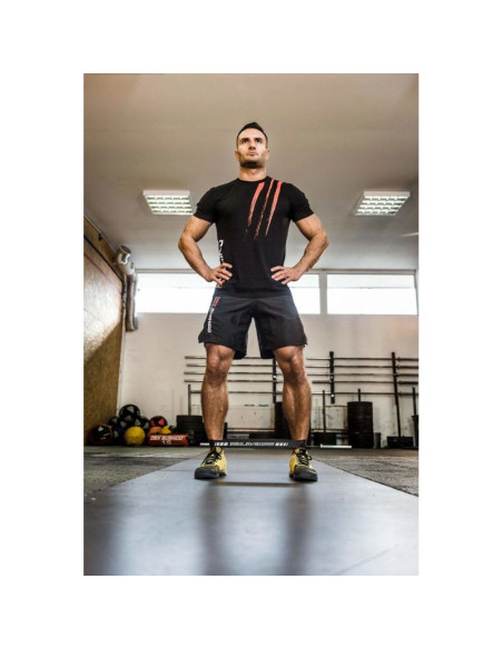 Power band mini  - guma treningowa do ćwiczeń mobility żółta  5-7 kg