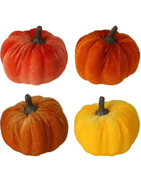 Figurka dekoracyjna dynia halloween 4szt