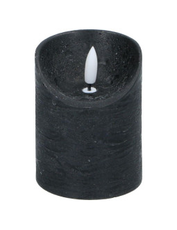 Świeca dekoracyjna 70x90mm led wosk black