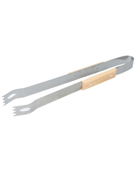 Szczypce do grilla z drewnianą rączką