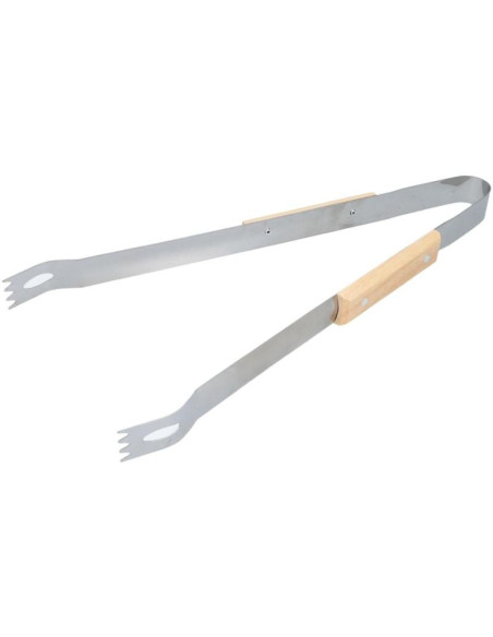 Szczypce do grilla z drewnianą rączką
