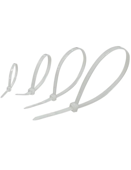 Opaski zaciskowe do kabli rapsy 200szt 4 rozmiary  balck+decker