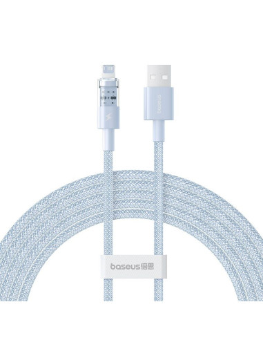 Kabel baseus gem 2.4a 2m (niebieski)