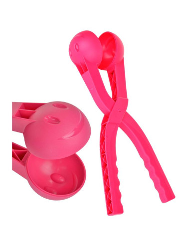 Śnieżkomat- snowball do robienia kulek śnieżnych pojedynczy różowy