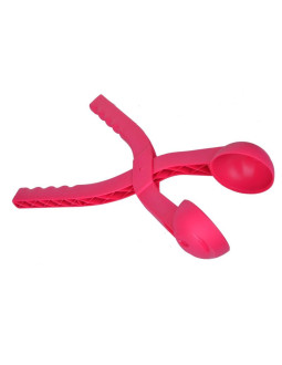 Śnieżkomat- snowball do robienia kulek śnieżnych pojedynczy różowy 2