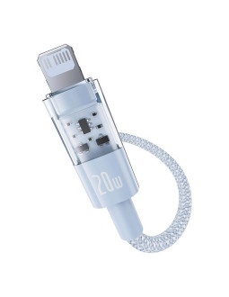 Kabel baseus gem usb c-ip 20w 2m (niebieski) 2
