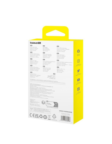 Kabel baseus gem usb c-ip 20w 2m (niebieski)