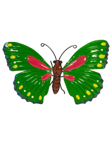 Motyl dekoracyjny 26cm zielony