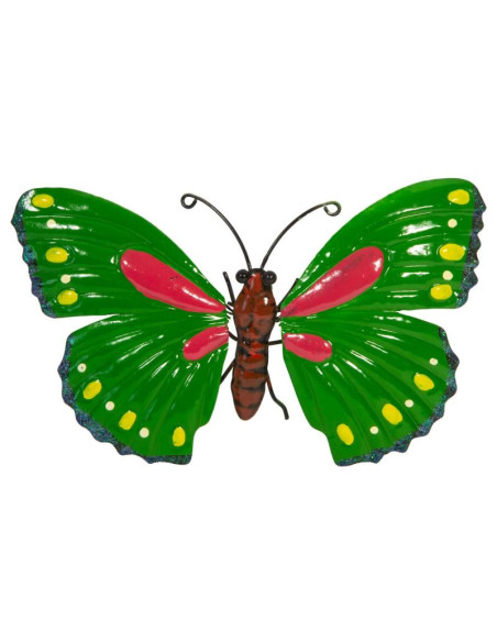 Motyl dekoracyjny 26cm zielony
