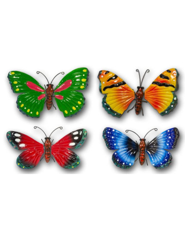 Motyl dekoracyjny 26cm zielony