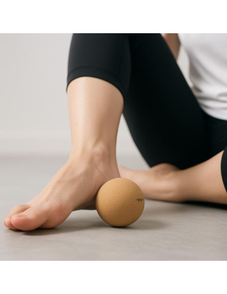 Piłeczka do masażu korkowa 6.5cm enero fit