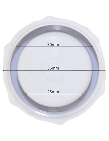 Nakrętka korek spustowy wylotu i wlotu wody do basenu jl290366