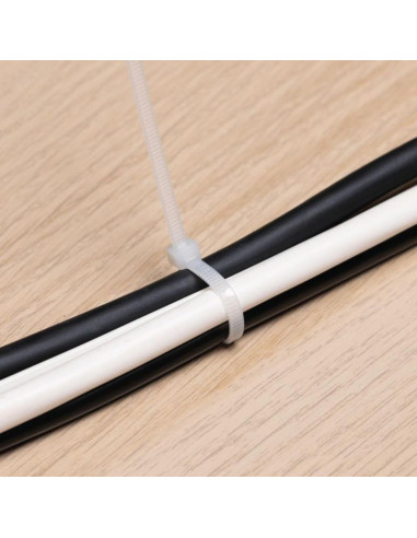 Opaski zaciskowe do kabli rapsy 100szt 200mm balck+decker