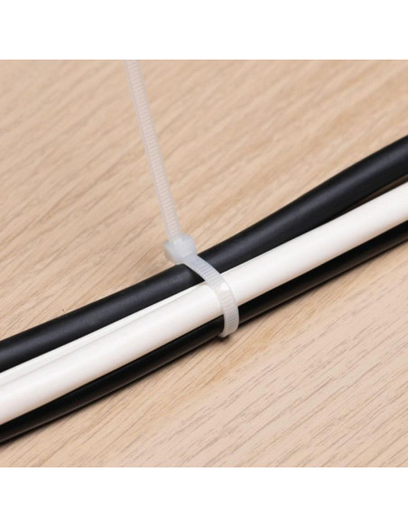 Opaski zaciskowe do kabli rapsy 100szt 200mm balck+decker