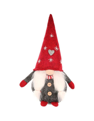 Skrzat krasnal gnom świąteczny 14x12x30cm