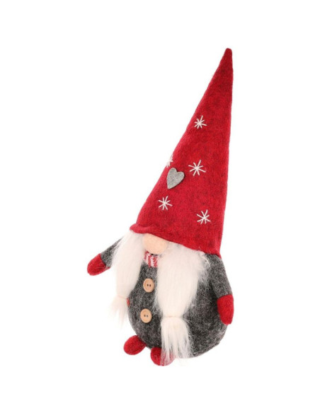 Skrzat krasnal gnom świąteczny 14x12x30cm