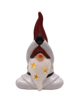 Figurka świąteczna mikołaj skrzat led 20cm 2