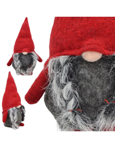 Skrzat krasnal gnom świąteczny 16x13x30cm