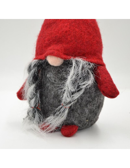 Skrzat krasnal gnom świąteczny 16x13x30cm