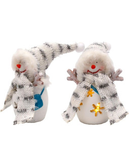 Figurka bałwanek led 7x6x16cm