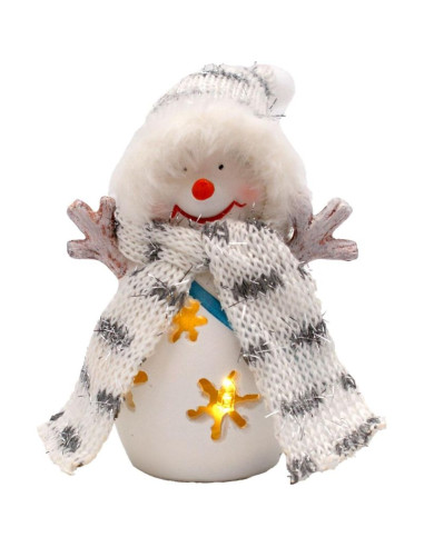 Figurka bałwanek led 7x6x16cm