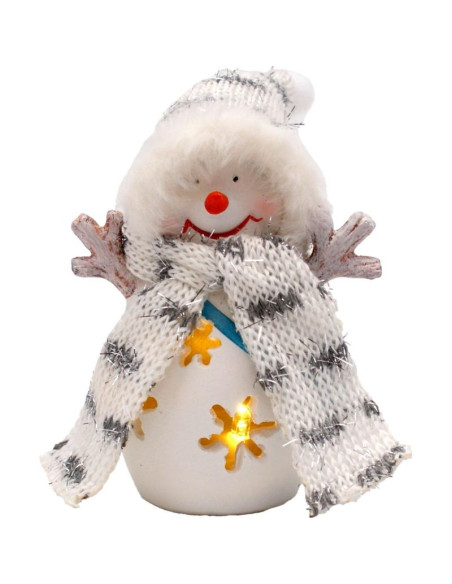 Figurka bałwanek led 7x6x16cm