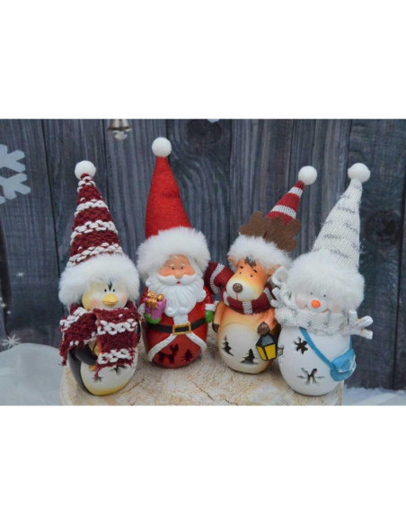 Figurka bałwanek led 7x6x16cm